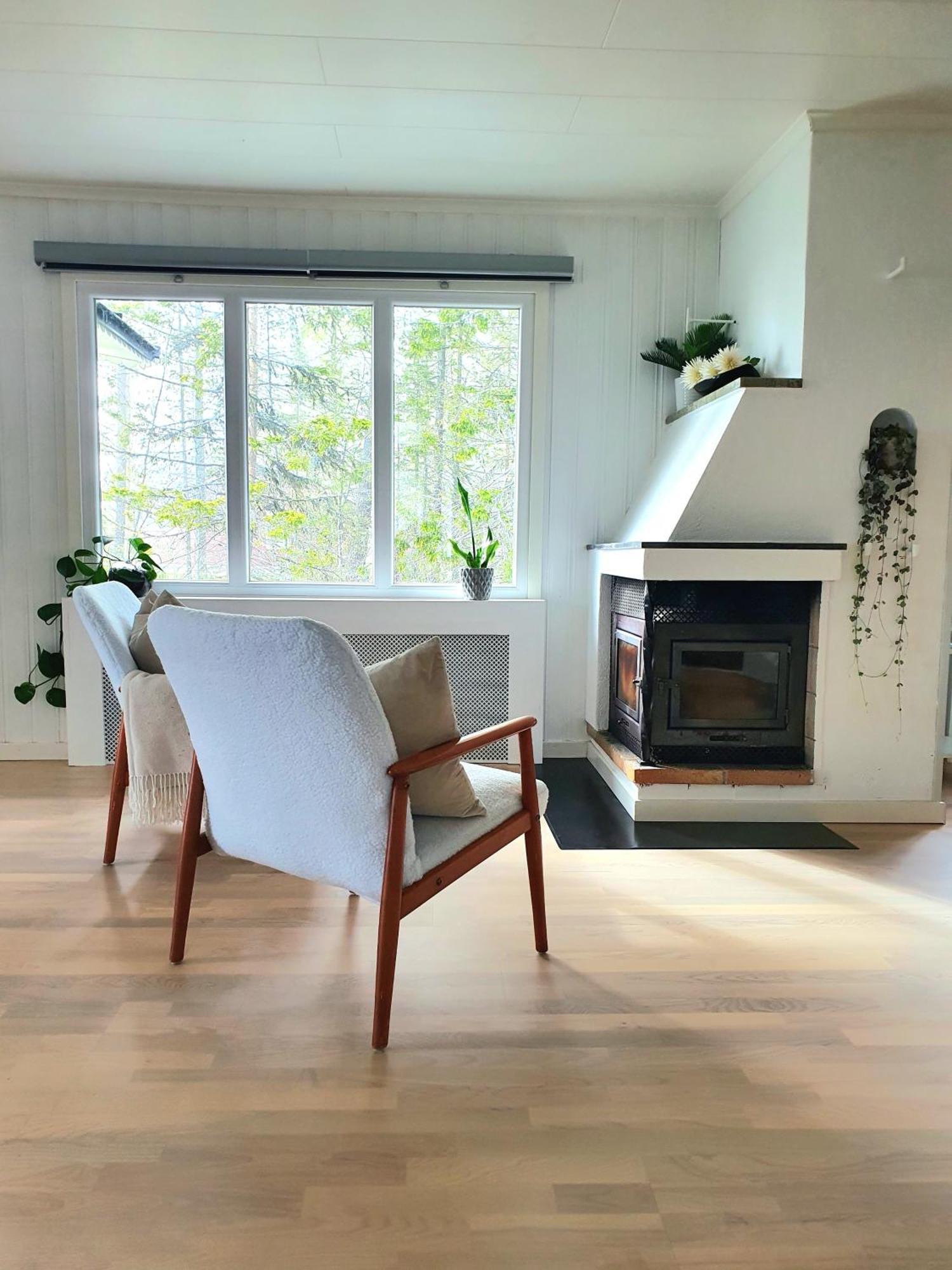 Stuga Med Havsutsikt Robertsfors Extérieur photo