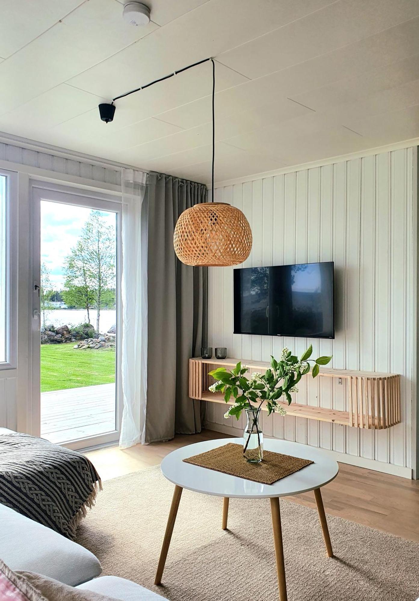 Stuga Med Havsutsikt Robertsfors Extérieur photo