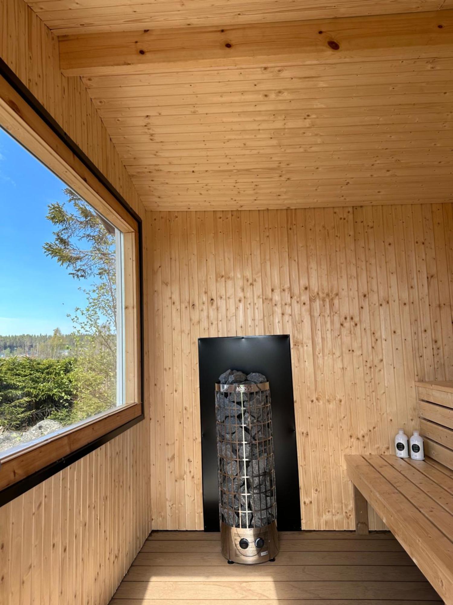 Stuga Med Havsutsikt Robertsfors Extérieur photo
